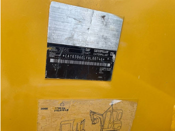 Mini excavator CAT 306: picture 2