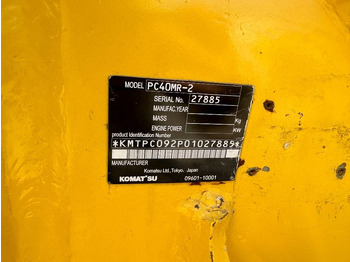 Leasing of Komatsu PC 40  Komatsu PC 40: picture 3