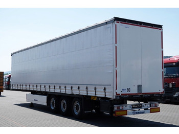 Curtainsider semi-trailer Krone FIRANKA / 2021 ROK / KOSZ NA PALETY / 2 OSIE POD: picture 3