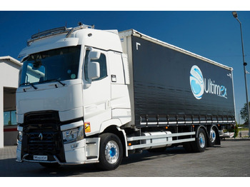 Curtainsider truck RENAULT T 440