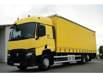 Curtainsider truck RENAULT T 460