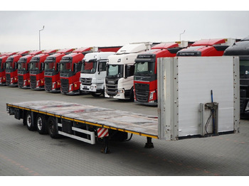 Dropside/ Flatbed semi-trailer ZASŁAW