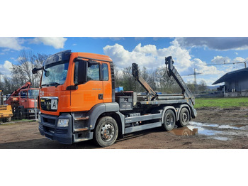 Skip loader truck MAN TGS