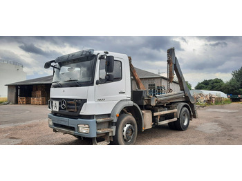 Skip loader truck MERCEDES-BENZ