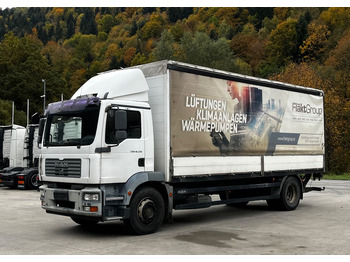Curtainsider truck MAN TGM 18.330
