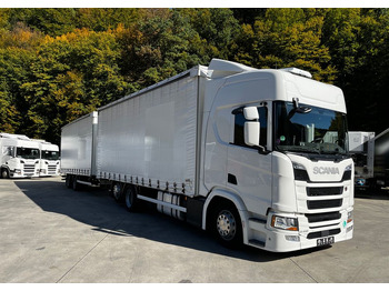 Curtainsider truck SCANIA R 410