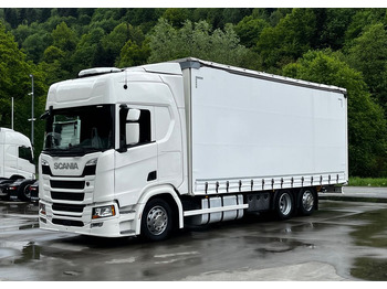 Curtainsider truck SCANIA R 410