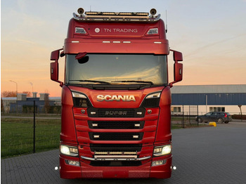 Tractor unit Scania S580 V8 NGS VOLLUCHT, KING OF THE ROAD, HYDRAULIEK, LEER, ALCOA.: picture 3