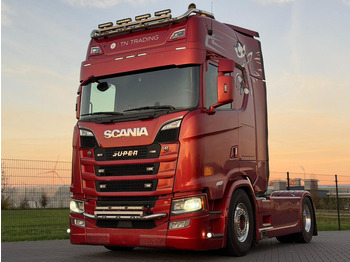 Tractor unit Scania S580 V8 NGS VOLLUCHT, KING OF THE ROAD, HYDRAULIEK, LEER, ALCOA.: picture 4