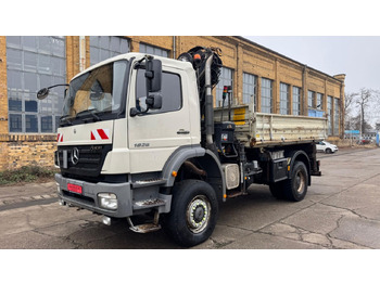 Tipper, Crane truck Mercedes-Benz AXOR 1828 MEILER HIAB 166 ES KRAN ALLRAD 4X4 Mercedes-Benz AXOR 1828 MEILER HIAB 166 ES KRAN ALLRAD 4X4: picture 3