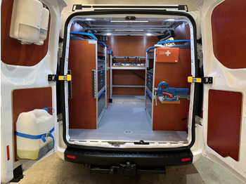 Small van Ford Transit Custom 340 2.0 TDCI L1H1 Trend 130 PK Servicebus / Sortimo Inrichting / Euro 6 / Schuifdeur L + R / 220V. / Airco / Cruise Control / PDC / CarPlay / Trekhaak / Navigatie / 79.500 KM !!: picture 4