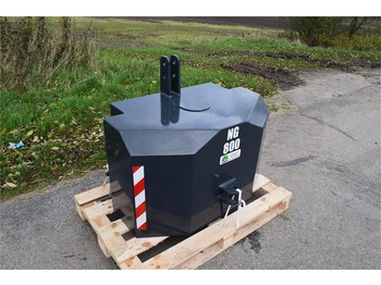 Counterweight for Agricultural machinery - - - 800 kilo J-Maskiner: picture 3 Counterweight for Agricultural machinery - - - 800 kilo J-Maskiner: picture 3