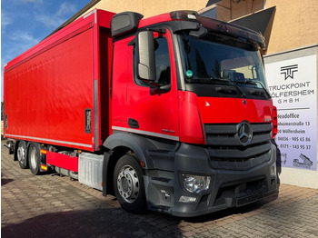 Curtainsider truck MERCEDES-BENZ