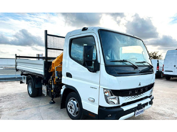 Tipper, Crane truck Mitsubishi Fuso Canter 3C15 Ribaltabile 35 Q: picture 3