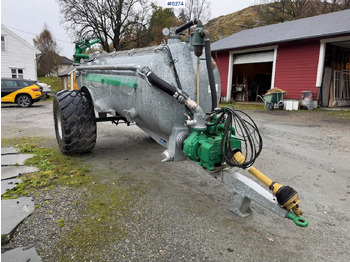 Slurry tanker 2024 Garcia C-60 6000 liter manure wagon w/ vacuum, combi and cannon.: picture 2