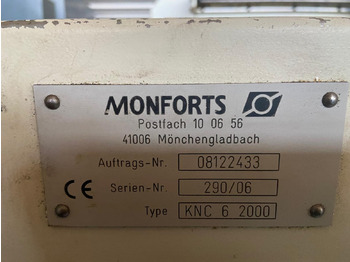 Metal lathe MONFORTS KNC 6-2000: picture 3 Metal lathe MONFORTS KNC 6-2000: picture 3