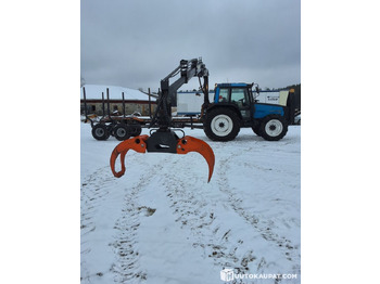 Leasing of  Valmet 6800 + PMF 850 crane + trailer BMF 9T, Leppävirta Valmet 6800 + PMF 850 crane + trailer BMF 9T, Leppävirta: picture 3