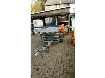 Construction equipment, Trailer Trebbiner VWT E Verkehrsleittafel Verkehrsleitanhänger Nissen: picture 4