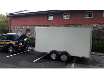 Closed box trailer PRZYCZEPA KONTENER CARGO PAKA FURGON BOX 400 x 200 / CARGO CONTAINER TRAILER VAN BOX 400 x 200: picture 3