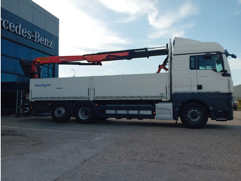 Dropside/ Flatbed truck, Crane truck MAN TGX 26.460 6×2, Palfinger Crane PK 18001L: picture 4 Dropside/ Flatbed truck, Crane truck MAN TGX 26.460 6×2, Palfinger Crane PK 18001L: picture 4