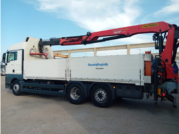 Dropside/ Flatbed truck, Crane truck MAN TGX 26.460 6×2, Palfinger Crane PK 18001L: picture 3 Dropside/ Flatbed truck, Crane truck MAN TGX 26.460 6×2, Palfinger Crane PK 18001L: picture 3
