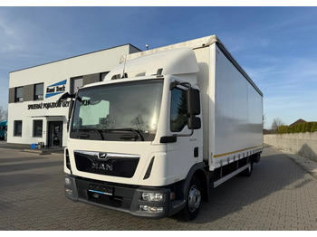 Curtainsider truck MAN TGL 12.250