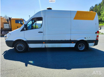 Panel van 2014 Mercedes Sprinter 516CDI Wash truck. Feierabend & Fock, Steam.: picture 2