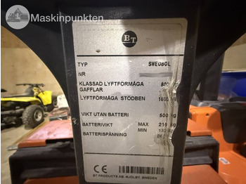 Electric forklift Toyota BT SWE 80 L: picture 5 Electric forklift Toyota BT SWE 80 L: picture 5
