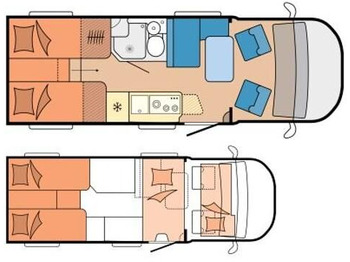 Semi-integrated motorhome Hobby Ontour C680 GE*AUTOMATIK*LITHIUM*MARKISE*SOFORT*: picture 3