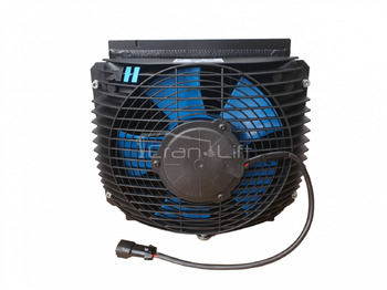 Oil cooler for Loader crane Chłodnica oleju hydraulicznego ASATT07RD02 24V: picture 3