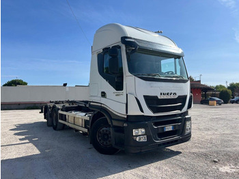 Hook lift truck IVECO STRALIS 460 USATO SCARRABILE: picture 2