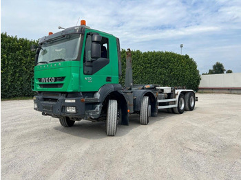 Hook lift truck IVECO Trakker