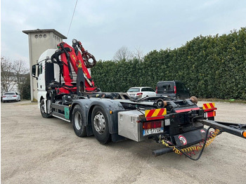 Hook lift truck MAN TGX 26.480 SCARRABILE CON GRU: picture 5 Hook lift truck MAN TGX 26.480 SCARRABILE CON GRU: picture 5