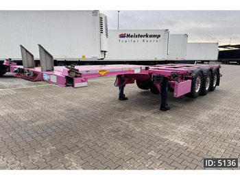 Container transporter/ Swap body semi-trailer BROSHUIS