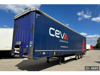 Curtainsider semi-trailer KRONE SD