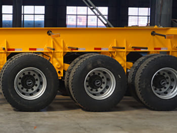 Chassis semi-trailer for transportation of containers TITAN 20 ft Shipping Container Trailer for Sale in Jamaica: picture 5