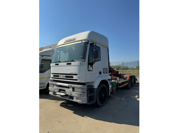 Dropside/ Flatbed truck IVECO MAGIRUS 240E42 Gancio Scarrabile: picture 3