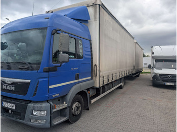 Curtainsider truck MAN TGL