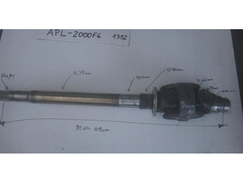 Axle and parts