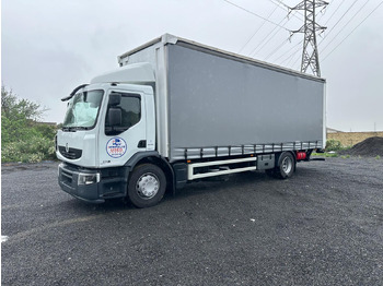 Curtainsider truck RENAULT Premium 380