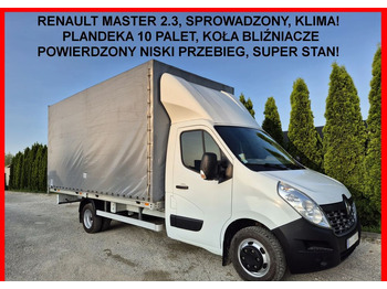 Curtain side van RENAULT Master 2.3