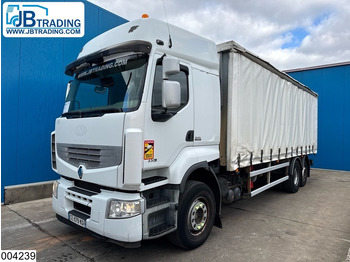 Curtainsider truck RENAULT Premium 430