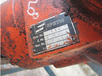 Axle and parts for Construction machinery Speth 894/83104 - Atlas - Axle/Achse/As: picture 3