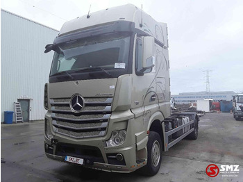 Container transporter/ Swap body truck Mercedes-Benz Actros 1851 motor KO broken casse: picture 3