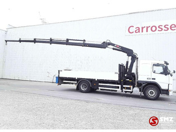 Dropside/ Flatbed truck, Crane truck Volvo FM 10 hiab 115/5: picture 4