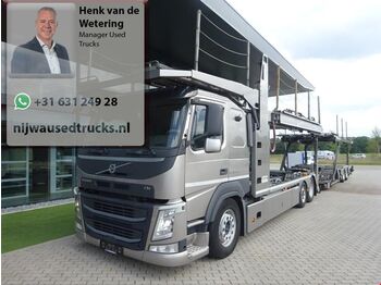 Autotransporter truck Volvo FM 500 6X2 Auto transporter icm Groenewold X190: picture 1