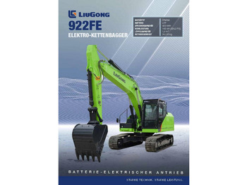 Crawler excavator LIUGONG