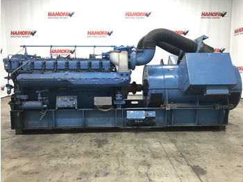 Generator set MTU 16V396 GENERATOR AEG 1875KVA USED: picture 2