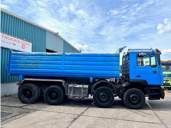 Tipper MAN 41.464 F2000 8X4 FULL STEEL KIPPER (EURO 2 / ZF16 MANUAL GEARBOX / ZF-INTARDER / FULL STEEL SUSPENSION / REDUCTION AXLES): picture 4