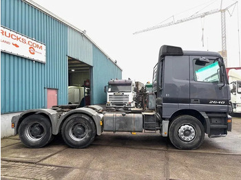Tractor unit Mercedes-Benz Actros 2640 S 6x4 FULL STEEL TRACTOR UNIT (EPS WITH CLUTCH (3 PEDALS) / REDUCTION AXLES / FULL STEEL SUSPENSION / HYDRAULIC KIT: picture 4